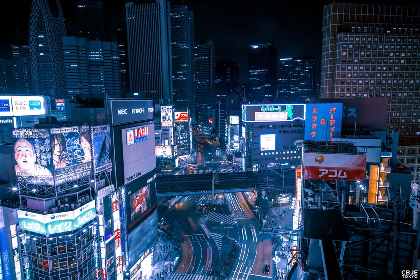映画のような世界観 外国人が撮影した サイバーパンク シティ Tokyo