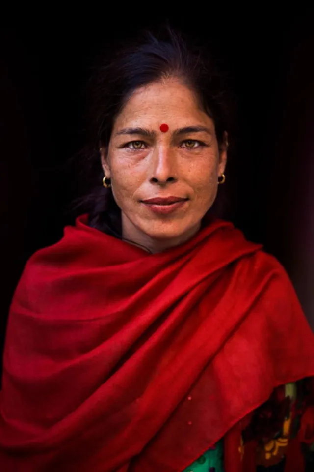 「世界の美女」ネパール