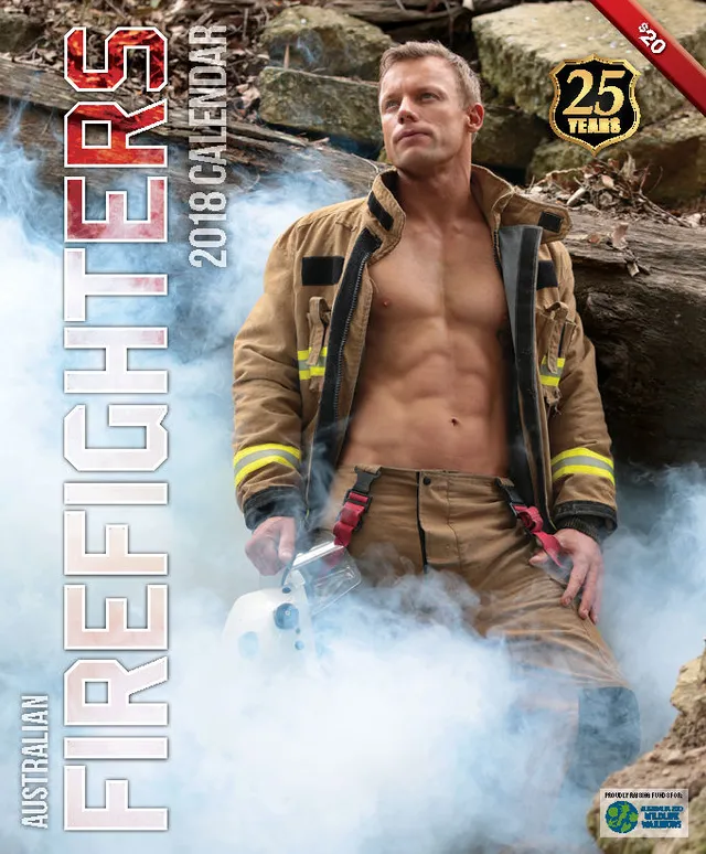 「イケメン消防士カレンダー」オーストラリア