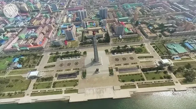 空から見た「北朝鮮」