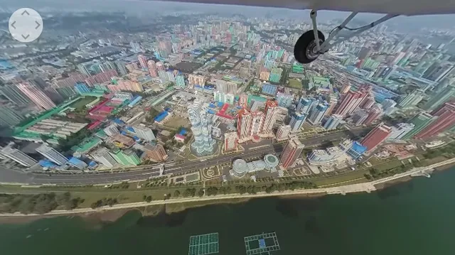 空から見た「北朝鮮」