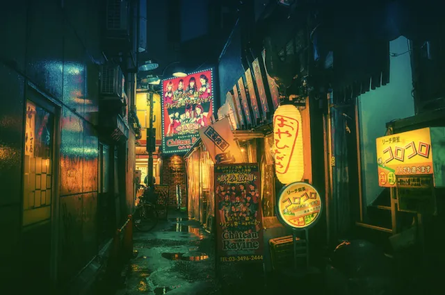 東京の 路地裏夜景 が美しすぎると海外で話題に 18枚 Tabi Labo