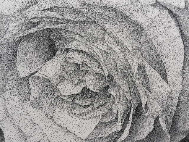 すべての美しい花の画像 最高かつ最も包括的な中学生 点 描画 花