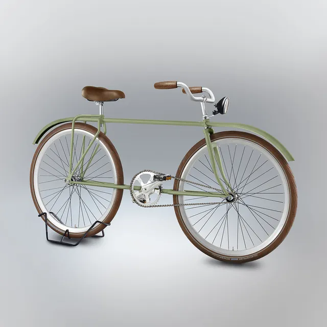 自転車　イラスト　CG化