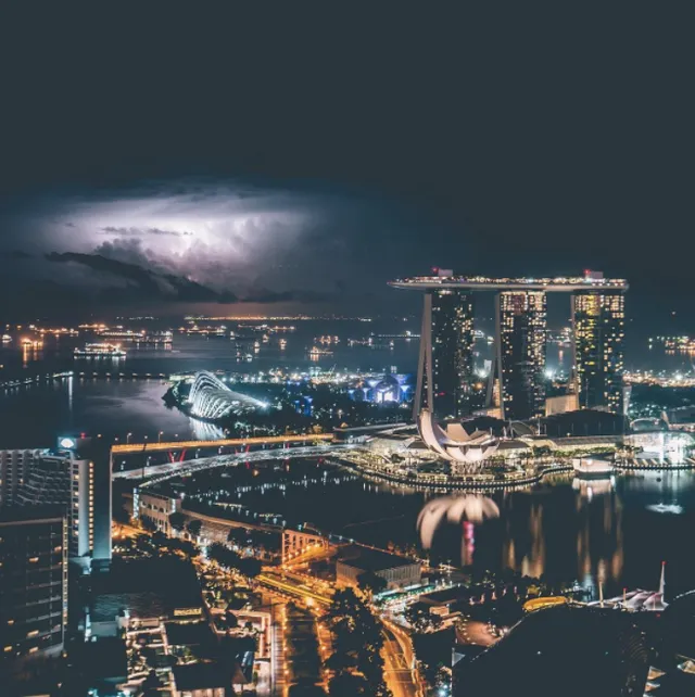シンガポールの美しい風景