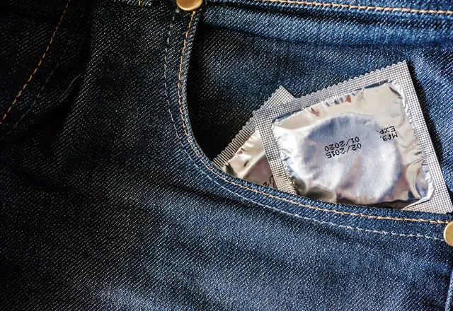 ポケットの中のコンドーム